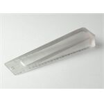Metafranc Türkeil 100x35x16 mm Kunststoff, transparent
