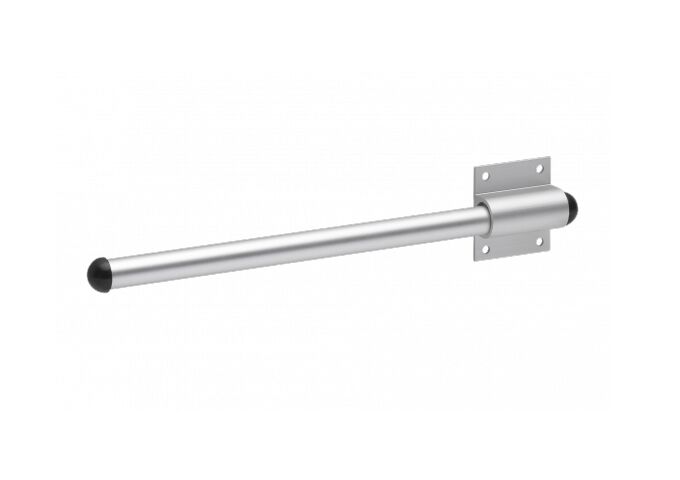  Kleiderbügelhalter 235 mm silberfarbig, Aluminium