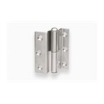 Metafranc Möbelband gekröpft 50x40 mm links,vernickelt, 2 St