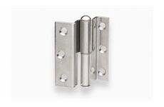Metafranc Möbelband gekröpft 50x40 mm links,vernickelt, 2 St