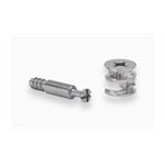 Metafranc Exzenter-Verbinder vernickelt f. Platten bis 23 mm