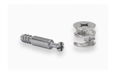 Metafranc Exzenter-Verbinder vernickelt f. Platten bis 23 mm