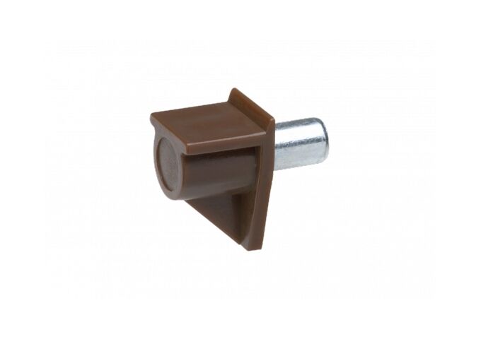 Metafranc Bodenträger 5 mm, braun Stahlstift,8 St.