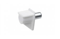 Metafranc Bodenträger 5 mm, weiß Stahlstift,8 St.
