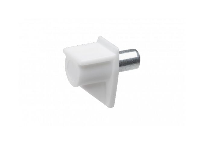 Metafranc Bodenträger 5 mm, weiß Stahlstift,8 St.