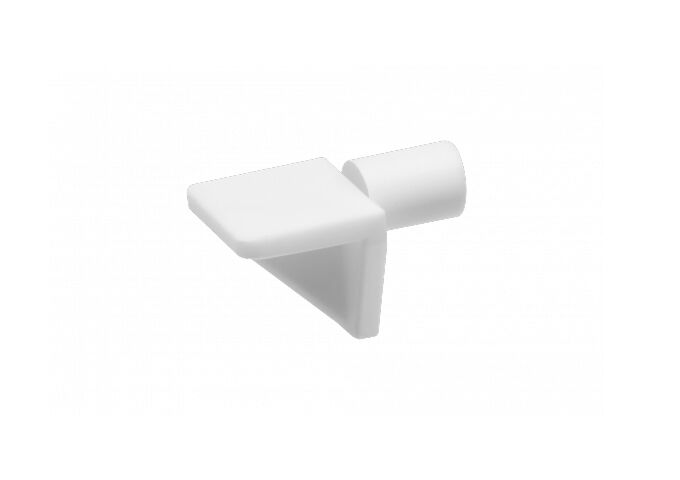 Metafranc Bodenträger 8 mm Kunststoff, weiß,20 St.