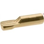 Metafranc Löffelbodenträger 5 mm Stahl, vermessingt, 20 St.