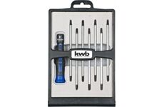 KWB Feinmech-Schraubendrehersatz Flach/PH/T 8-tlg. Pro