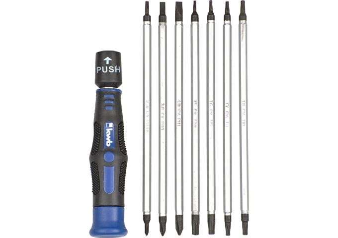 KWB Feinmech-Schraubendrehersatz Flach/PH/T 8-tlg. Pro