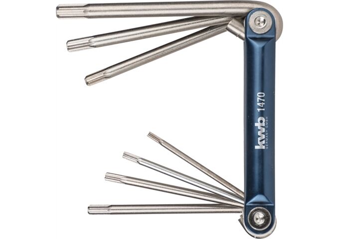 KWB Stiftschlüsselsatz TORX 7-tlg. T10-T40