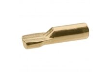 Metafranc Löffelbodenträger 6 mm Stahl, vermessingt, 20 St.