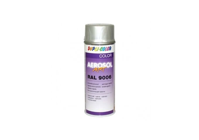  Aerosol Art RAL 9006 Buntlack seidenmatt 400 ml