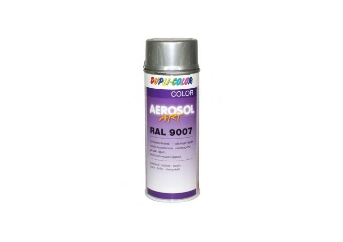 Dupli-Color Aerosol Art RAL 9007 Buntlack seidenmatt 400 ml