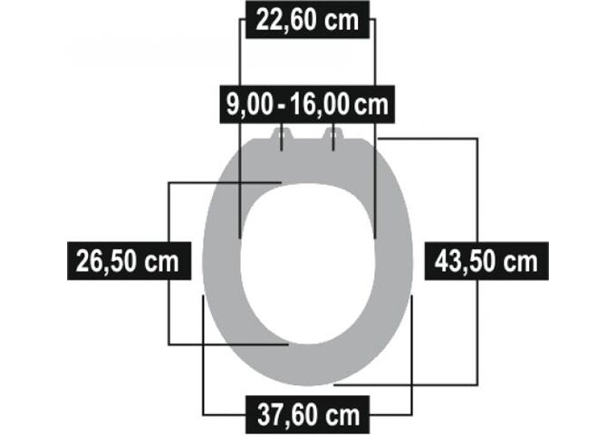  SNAIL BLUE WC-Sitz Absenk Dekor