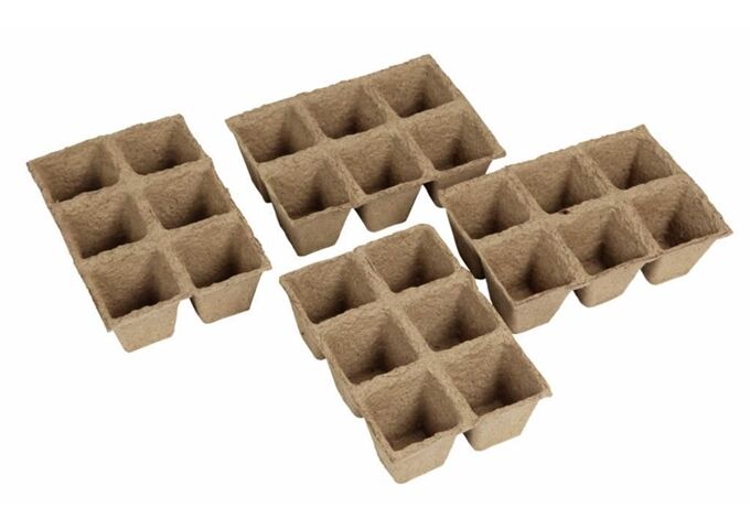 Floraworld Anzuchttöpfe Classic quadratisch 6x6cm, 24 Stück