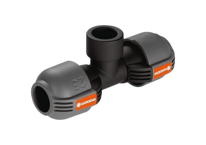 Gardena Sprinklersystem T-Stück mit Gew., 25 mm x 3/4 ´ ´-