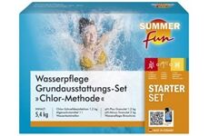 Summer Fun Wasserpflege Grundset Chlor/Maxipack 5,2 kg