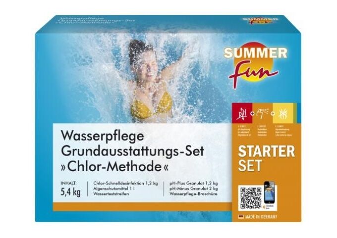 Summer Fun Wasserpflege Grundset Chlor/Maxipack 5,2 kg