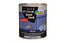 Rühl PROFI Acryl Premium Buntlack seidenm. Rapsgelb 375