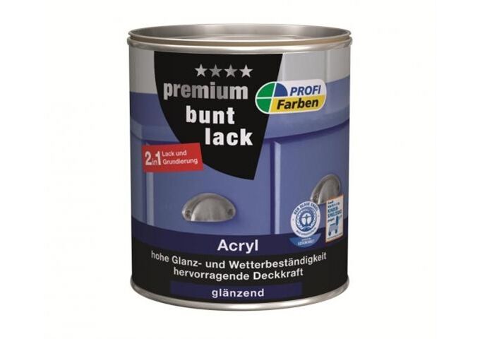 Rühl PROFI Acryl Premium Buntlack glänzend Feuerrot 125