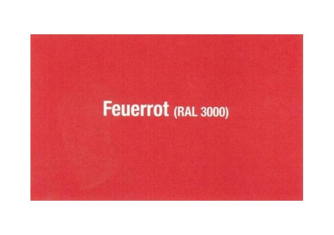 Rühl PROFI Acryl Premium Buntlack glänzend Feuerrot 125