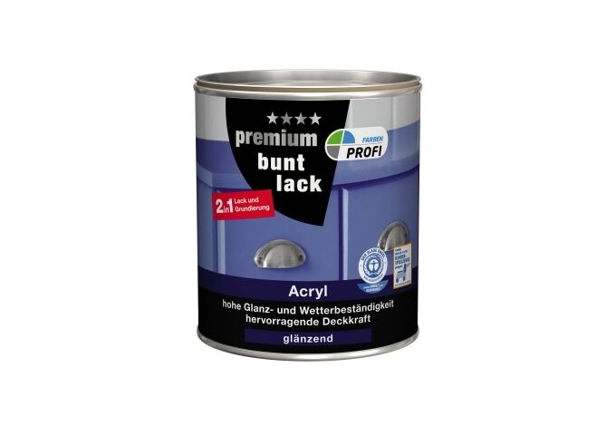 Rühl PROFI Acryl Premium Buntlack glänzend anthrazit 12