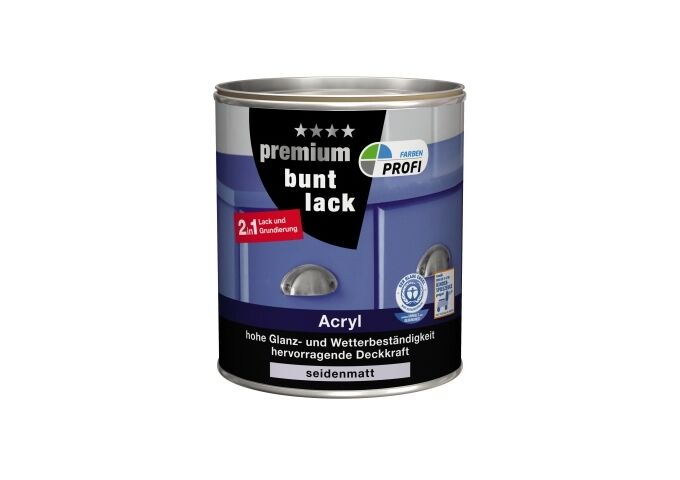 Rühl PROFI Acryl Premium Buntlack seidenm. anthrazit 37