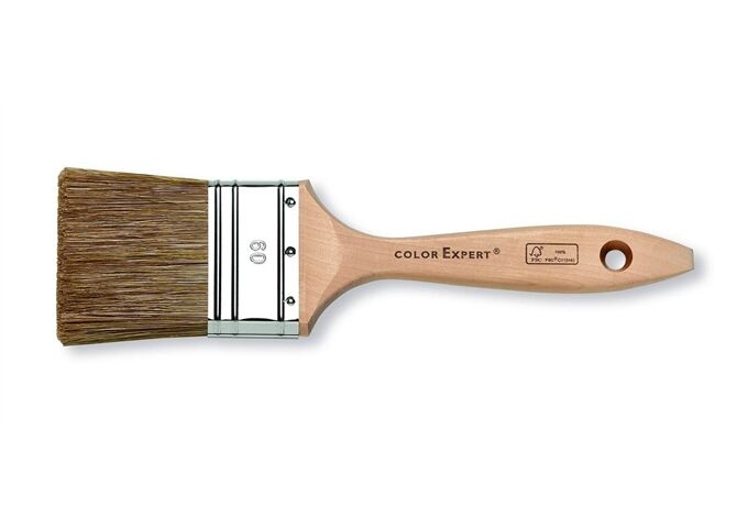 Color Expert Lasur-Pinsel, Flach Mischborste, 60mm, FSC®