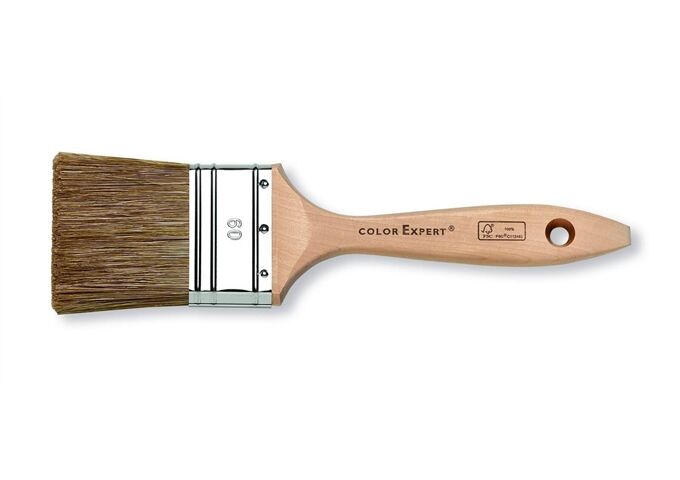 Color Expert Lasur-Pinsel, Flach Mischborste, 80mm, FSC®