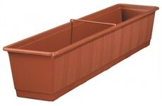 Geli Blumenkast. Standard 60 cm terracotta