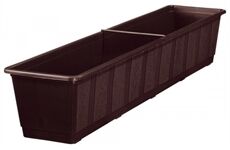 Geli Blumenkast. Standard 40 cm braun