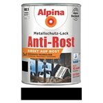 Alpina Anti Rost Glänzend 750 ml RAL 9005Schwarz