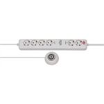 Brennenstuhl Eco-Line Comfort Switch Plus 6fachweiß 1,5m H05VV-