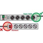 Brennenstuhl Sicherheits-Stdl silber 5Fach, 2.5mH05VV-F3G1,5