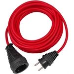 Brennenstuhl Verl.-Kabel 10m rot H05VV-F 3G1.5