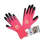  Handschuh With Garden Kid ´s pink,Gr. 6, CE CAT I