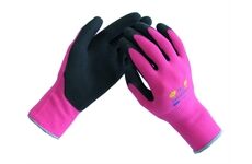 Handschuh SOFT n CARE Flora, magenta, Gr. 7, CE CA