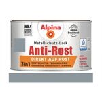 Alpina Anti Rost Glänzend 300 ml RAL 7001Hellgrau