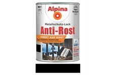 Alpina Anti Rost Matt 750 ml RAL 9005 Schwarz