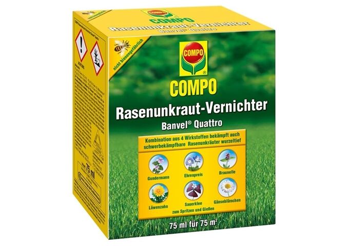 Compo Rasenunkrautvernichter Banvel Quattro 75 ml