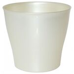 Geli Übertopf Casablanca 25 cm silber metallic
