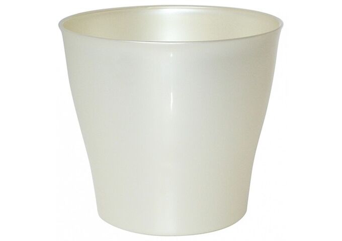 Geli Übertopf Casablanca 25 cm silber metallic