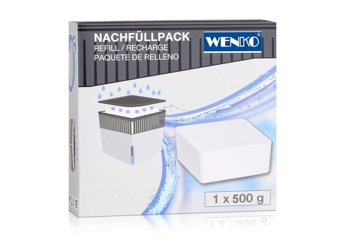 Wenko Raumentfeuchter Cube 500 g Nachfüller