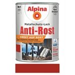 Alpina Anti Rost Glänzend 750 ml RAL 3000Rot