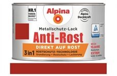 Alpina Anti Rost Matt 300 ml RAL 3000 Rot