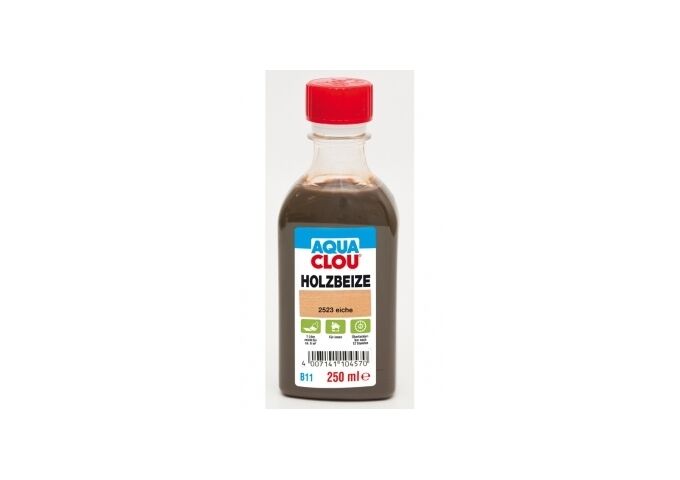 Clou Aqua-Holzbeize B11 Eiche 250 ml