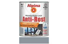 Alpina Anti Rost Glänzend 2,5 L RAL 7001 Hellgrau
