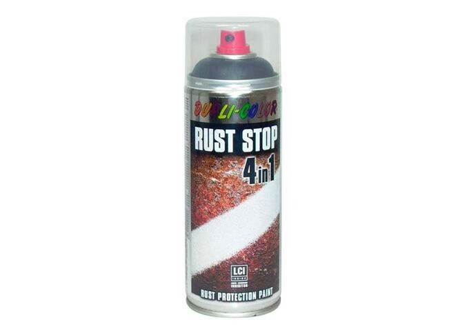 Dupli-Color Rust Stop Seidenmatt 400 ml RAL9005Schwarz