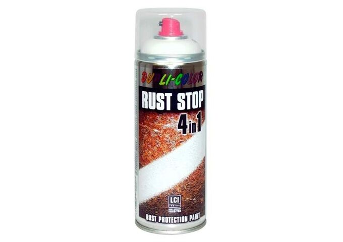Dupli-Color Rust Stop Seidenmatt 400 ml RAL9010Reinweiß