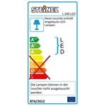 Steinel Sensor LED AUßENLEUCHTE L 240 7,5W,570lm, 3000K